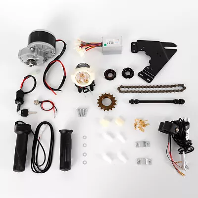 $94 • Buy Electric Bicycle Mid-Drive Motor Conversion Kit Refit E-bike Parts 24V 250W