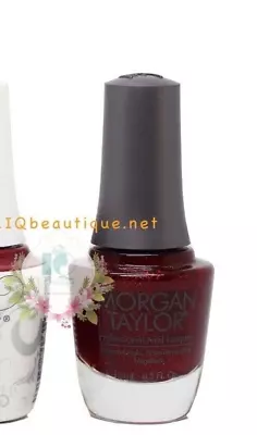 Morgan Taylor Nail Polish Lacquer Good Gossip 0.5oz #842 Red Glitter • $7.50