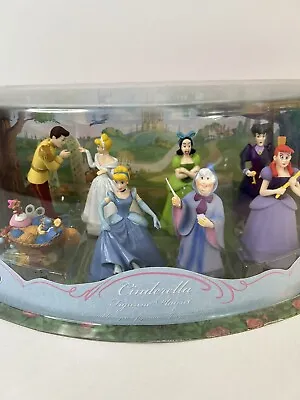 $42.85 • Buy Disney Store~Cinderella Figurine Playset, Display, Cake Toppers~ New Old Stock