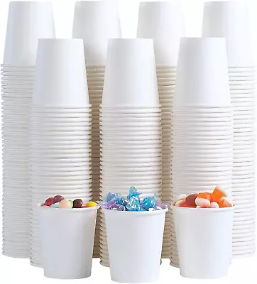 300 Pack 5 OZ Paper Cups Disposable Bathroom Cups 5Oz Paper Small Mouthwash Cu • $28.74