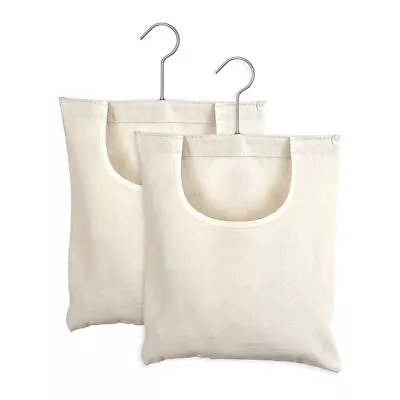 Closet Hanging Pocket Clothes Storage Bag Bathroom Clothes Peg Storage Bag • $13.94