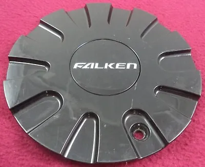 $49.95 • Buy Falken Wheels Gloss Black Custom Wheel Center Cap # MCD1226YA01 (1)