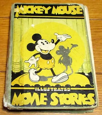 1931 Mickey Mouse Illustrated Movie Stories  H/C  190 Pages • $30