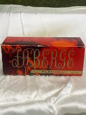 Faberge Flambeau 6 Fl Oz Cologne Extraordinaire Splash (new With Box) • $199.50