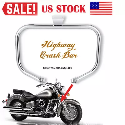 Engine Guard Crash Bar For Yamaha V-Star XVS DS 1100 Custom Model 99-24 • $94.05