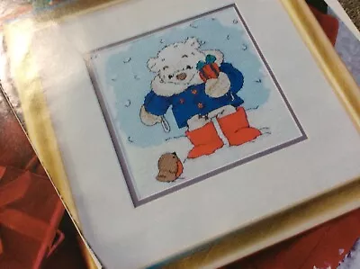 Lickle Ted Christmas Snowballs  Design Cross Stitch Chart Only / 703 • £0.99