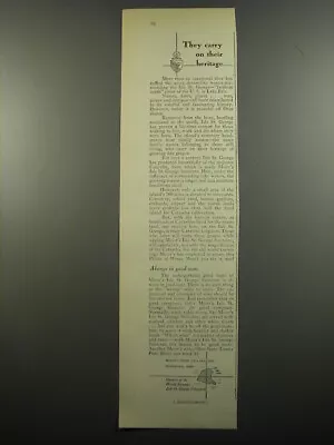 1955 Meier's Isle St. George Sauterne Wine Ad - They Carry On Their Heritage • $19.99