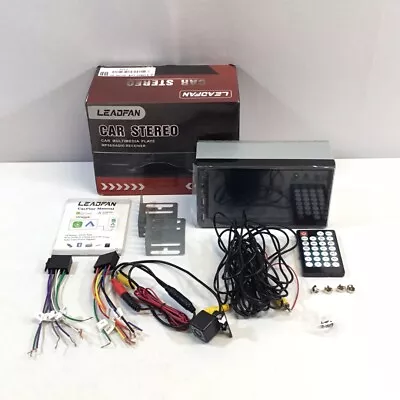 Leadfan Black MP5 & Radio Receiver Multimedia Player HD Display Car Stereo • $29.99