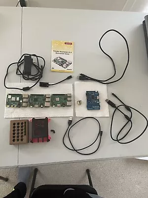 Raspberry Pi Lot Of 3. 1 4 Model B And 2 3 Model Bs Plus Accessories • $75