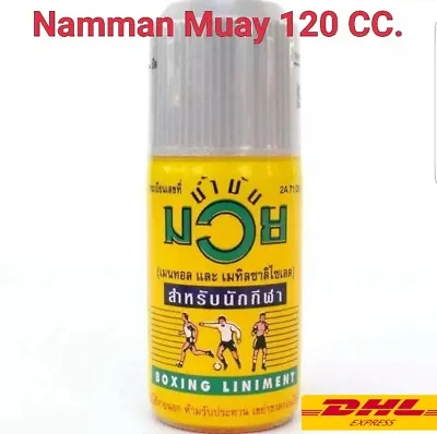 Namman Muay Thai Boxing Oil Kick Liniment Muscular Pain Massage 120 Ml. • $40.91