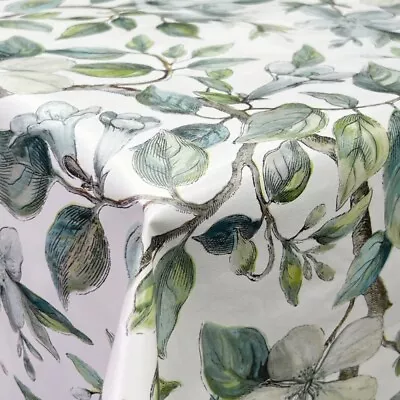 Italian PVC Blossom Tree Floral Embossed Craft Tablecloth Fabric 140cm Wide • £4.25