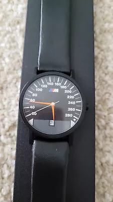 BMW M Power M3 E36 3 Series Motorsport Speedometer Watch Leather Strap Swiss Mad • $345