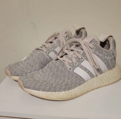 $30 • Buy Adidas NMD Grey/White/Pink Size 8US