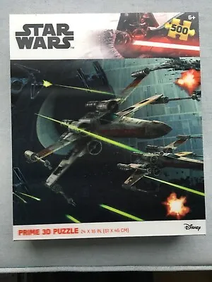 Star Wars  500 Piece Jigsaw Puzzle From Prime 3D Ages 6+🔥 • £12.50