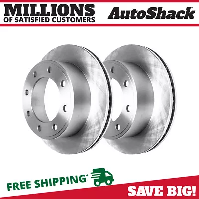 Front Brake Rotors Pair 2 For Ford Excursion F-350 Super Duty F-250 Super Duty • $80.57