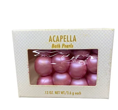 Mary Kay 12 Acapella Bath Beads New Perfume Scented Pearls Discontinued • $17.77