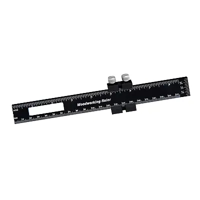 Precision Pocket Woodworking Ruler 8 Inch Marking Measuring Ruler Professional W • $10.34