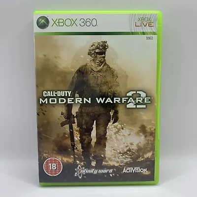 Call Of Duty Modern Warfare 2 MW2 Xbox 360 2009 Shooter Activision MA15+ VGC • $18.95