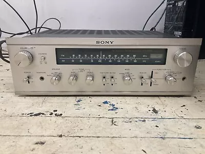 Vintage 1970s Sony STR-6055 ~ AM/FM Stereo Receiver ~ Works Sounds Great • $189