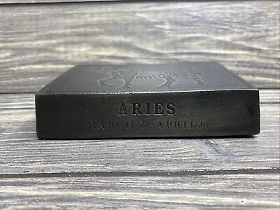 $46.19 • Buy Vintage Restoration Hardware Metal Paperweight Horoscope Aries Ram 5x3x1”