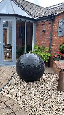 75cm EXTRA LARGE ! Garden Sphere Round Water Feature Ornament Sculpture Fountain • £210