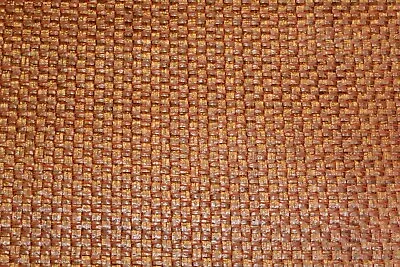 3 YARDS Robert Allen Textured Weave Outdoor Upholstery Material In  Mahogany  • $24