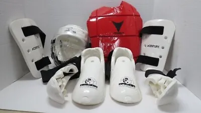  MACHO Kickboxing Padding Set Includes Helmet(states Med HRC630L)  • $40