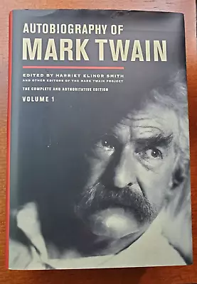 Autobiography Of Mark Twain Volume 1 The Complete And Authoritative Edition • $8.99