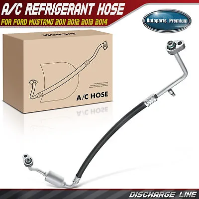 A/C Refrigerant Discharge Hose Line For Ford Mustang 2011 2012-2014 V8 5.0L 5.4L • $26.99