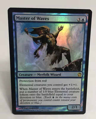 Master Of Waves - Theros - Magic The Gathering MTG - Foil / NM • $9.49