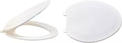 Plastic Elongated Toilet Seat With Lid  65903 White FREE SHIPPING • $15.52