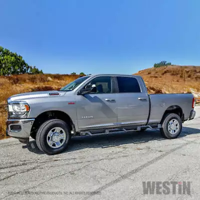 Westin Fits 19-20 Ram 2500/3500 HDX Drop W2W Nerf Step Bars - Textured Black • $894.99