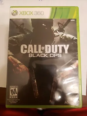 Call Of Duty: Black Ops  (Microsoft Xbox 360 ) Complete Works But Has Cracks • $12.99