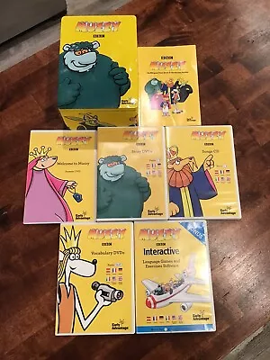 Perfect BBC MUZZY Early Advantage Multilingual Educational Set 8 DVDs • $39.99