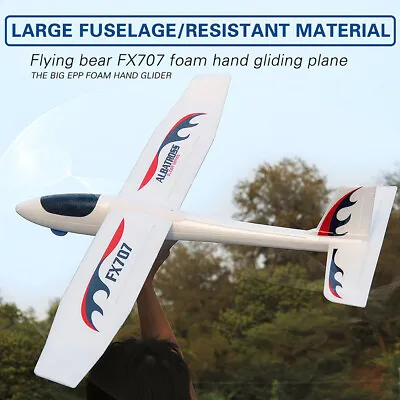 FX707S Airplane Hand  Glider  Throwing Soft Foam  Model D0J5 • £22.88