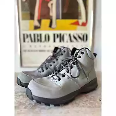 Nike Manoa Wolf Grey Suede Leather 454350-004 Mens Boots Size 9.5 • $78