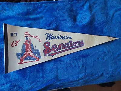 MLB The Washington Senators Vintage 1969 Logo Baseball Pennant • $30