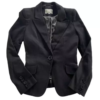 Vero Moda Blazer Womens X Small Black Classic Single Button Business Jacket  • $9.74