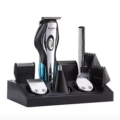 Professional Grooming Kit Hair Clipper Machine Cutting Beard Electric Trimer Set • $22.99