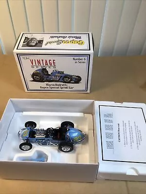 Mario Andretti # 83 Gapco Special Vintage Chevy Sprint Race Car 1:18 Gmp • $105.90