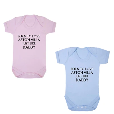 £9.99 • Buy Born To Love Aston Villa Just Like Daddy