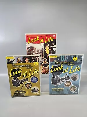 Look At Life: Volume 1 + 2 + Swingin' London Dvd Bundle Uk Pal Region 2 • £23.74