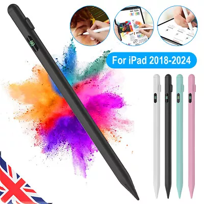 Digital Stylus Pen For 2018-2024 Apple IPad 10/9/8/7/6th Pro 11&12.9  Mini 6/5 • £10.99