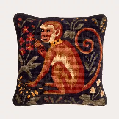 EHRMAN Monkey HUNTING RUG MEDIEVAL Retired TAPESTRY NEEDLEPOINT KIT RARE • $183.17