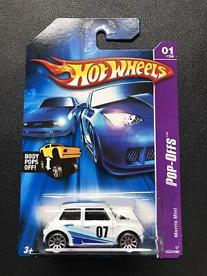 2007 Hot Wheels Pop - Offs 1/4 Morris Mini 037/180 (B6) • $8.99