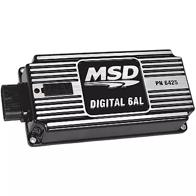MSD 64253 Black 6AL Digital Ignition W/Rev Control • $358.95