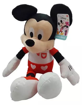 Disney Mickey Mouse Kids Valentine's Day 20  Plush Soft Stuffed Toy • $14.99