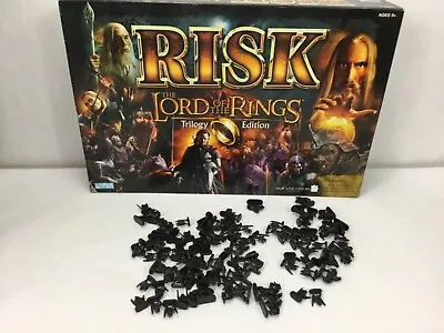 Risk Lord Of The Rings Trilogy Edition Original Replacement Parts Black Figures • $3