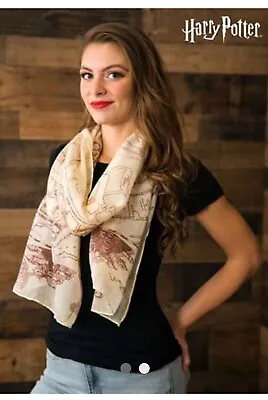 Harry Potter Women's Marauders Map Scarf • $10