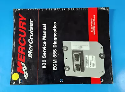 2001 Mercury Mercruiser #36 Technicians PCM 555 Diagnostic Manual 864573 • $20